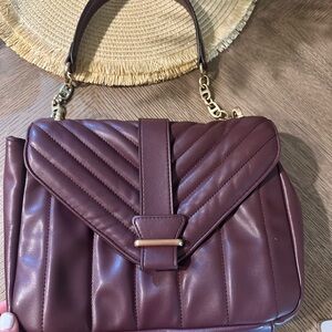 Elegant Brown Quilted Women's Bag